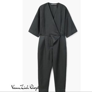 MANGO ~Wrap Long Jumpsuit (NWT)